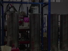 Garaj Elektrik Gücü Kaynağı Stainless Steel Sıcaklık Pompası Sıcak Su Tedarik için tampon tankı